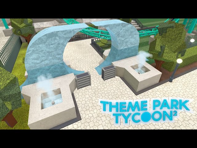 How To Build A Water Park Entrance دیدئو Dideo - roblox theme park entrance
