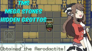 Mega stones gaia pokemon FireRed hack: