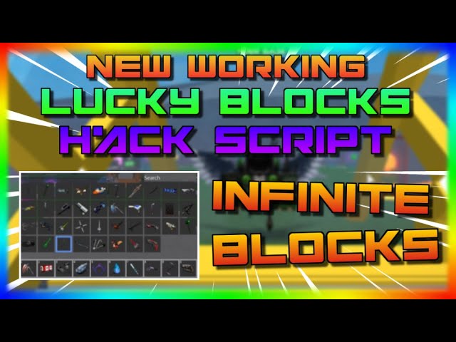 New Roblox Lucky Blocks Battlegrounds Hack Script Infinite Items More Pastebin دیدئو Dideo - roblox level 6 scripts pastebin