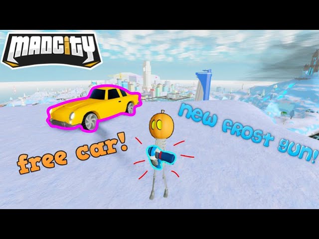 Mad City New Frost Gun Free Car New Infinity Truck دیدئو Dideo - youtube cpat roblox mad city