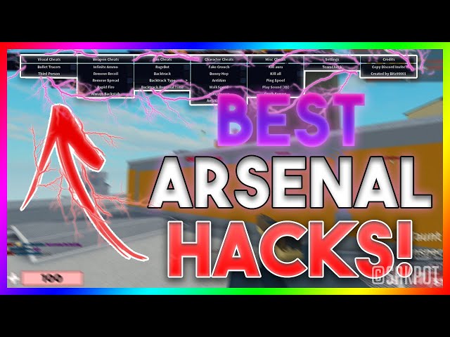 New Gui Script Arsenal Gui Hack Script Roblox New Working 2020 دیدئو Dideo - how to get hacks in roblox arsenal