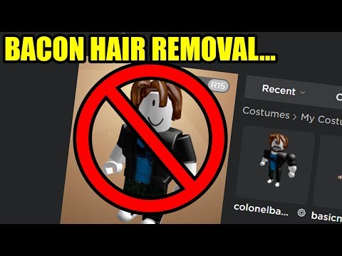 Bacon Hairs Are Being Removed From Roblox دیدئو Dideo - myusernamesthis face roblox