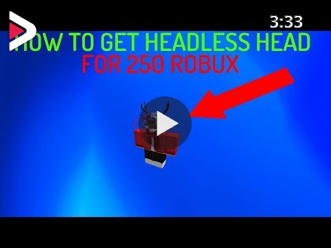How To Get Headless Head For Super Cheap Glitch دیدئو Dideo - headless head roblox code