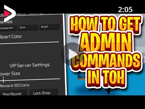 How To Get Tower Of Hell Admin Commands Roblox Toh Settings Update دیدئو Dideo - how to get robux with admin commands