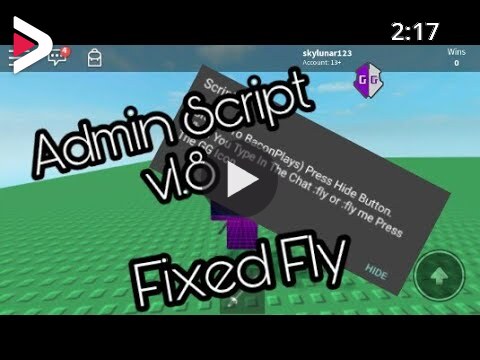 Mobile Android Roblox Exploit Hack Admin V1 8 Fixed Fly دیدئو Dideo - roblox admin menu script