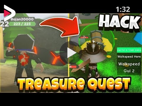 Treasure Quest Hack Level Hack Auto Farm For Free دیدئو Dideo - treasre quest codes roblox