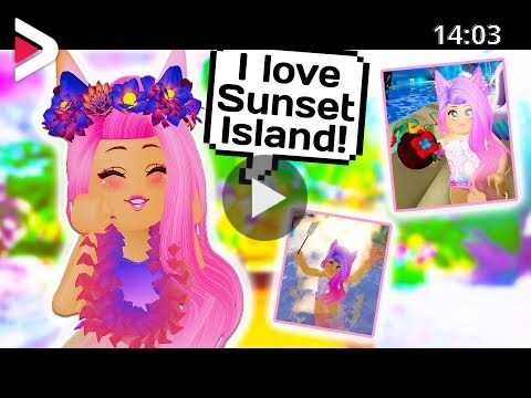 I Found The Biggest Secret In Sunset Island Roblox Royale High School دیدئو Dideo - roblox sunset island